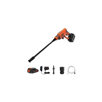PRESSURE WASHERS AND ACCESSORIES | Black & Decker BCPW350C1 20V MAX Lithium-Ion 350 PSI Cordless Power Cleaner Kit (1.5 Ah)