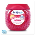 Odor Control | BRIGHT Air BRI 900229 10 Oz. Scent Gems Odor Eliminator - Island Nectar and Pineapple, Pink (6/Carton) image number 2