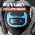 Orbital Sanders | Senix PSX2-M1-0 20V Max Brushless 3-Speed 5 in. Cordless Orbital Sander (Tool Only) image number 8