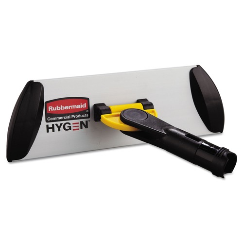 Mops | Rubbermaid Commercial HYGEN FGQ55000YL00 Wall/Stairs Quick Connect Mop Frame (Yellow) image number 0