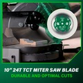 Miter Saws | Metabo HPT C10FCGSM 120V 15 Amp 10 in. Corded Compound Miter Saw image number 6