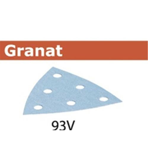 Grinding Sanding Polishing Accessories | Festool 497399 3-11/16 in. P320-Grit Granat Abrasive Sheet (100-Pack) image number 0