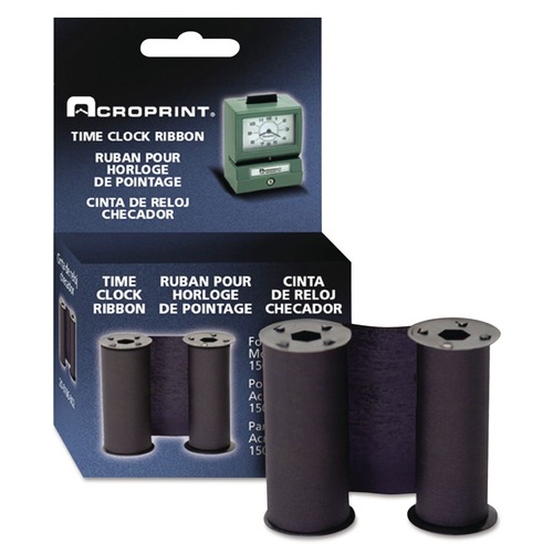Office Jansan | Acroprint 20-0106-002 200106002 Print Time Recorder Ribbon - Blue image number 0