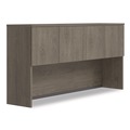 Office Filing Cabinets & Shelves | Alera AE1NNN-E723616P TOM 72 in. x 16 in. x 36 in. 4-Compartment Seville Hutch with Doors - Walnut image number 0