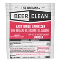 Office Jansan | Diversey Care 90223 Beer Clean 0.25 oz. Packet Powder Last Rinse Glass Sanitizer (100/Carton) image number 1