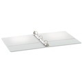  | Cardinal 32200 11 in. x 8.5 in., 1 in. Capacity, 3 Rings, Treated Binder ClearVue Locking Round Ring Binder - White image number 2