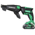 Just Launched | Metabo HPT W18DAQBM 18V MultiVolt Brushless Lithium-Ion Cordless Drywall Screw Gun Kit with Collated Screw Magazine and 2 Batteries (2 Ah) image number 5