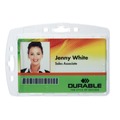 Office & Office Supplies | Durable 890519 Vertical/Horizontal Polystyrene Replacement Card Holder (10/Pack) image number 3
