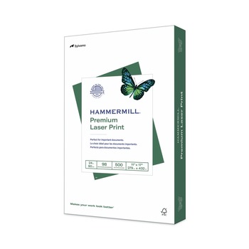 Hammermill Premium Laser 24 lbs.11 in. x 17 in. Print Paper - 98 Bright White (500/Ream)