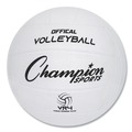 Toys | Champion Sports VR4 Official Size Rubber Volleyball -  White image number 0