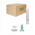 Labor Day Sale! Save $30 off $199! | Eco-Products EP-S013-W Plantware 6 in. Spoon Compostable Cutlery - White (1000/Carton) image number 4