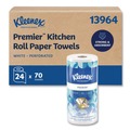Cleaning & Janitorial Supplies | Kleenex 13964 11 in. x 10.4 in. Premiere Kitchen Roll Towels - White (24-Rolls/Carton) image number 0