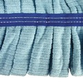Mops | Impact LF0003 5 in. Headband Microfiber Tube Wet Mops - Large, Blue (12/Carton) image number 3
