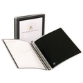 Office Jansan | Avery 15767 Flexi-View 11 in. x 8.5 in. 3-Rings 0.5 in. Capacity Binder with Round Rings - Black image number 1