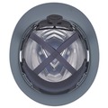  | MSA 10215836 V-Gard C1 Fas-Trac III Full Brim Vented Hard Hat - Gray image number 6