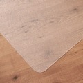 Office Jansan | Floortex NRCMFLBS0004 46 in. x 60 in. Ecotex Marlon BioPlus Rectangular Polycarbonate Chair Mat for Hard Floors - Clear image number 4