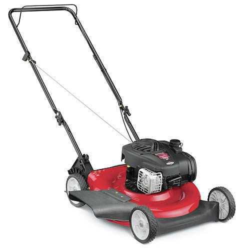 Push Mowers | Yard Machines 11A-A40X700C 125cc Gas 21 in. Side Discharge Walk Behind Lawn Mower image number 0