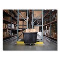 Trash & Waste Bins | Rubbermaid Commercial FG461600BLA 500 lbs. Maximum Weight Capacity 119.7 gal. Interior Volume Capacity Plastic/Metal Cube Truck - Black image number 6