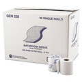 Cleaning & Janitorial Supplies | GEN GEN238B Wrapped Septic Safe 2-Ply Bath Tissue - White (500-Piece/Roll, 96 Rolls/Carton) image number 4