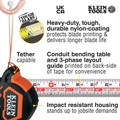 Tape Measures | Klein Tools 9375 7.5-Meter Magnetic Double-Hook Tape Measure image number 6