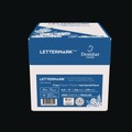 Office Jansan | Lettermark 8828 8.5 x 11 20 lb Bond Weight 5-Hole (5/16 in.) Top Punched Custom Cut-Sheet Copy Paper - White (500-Sheets/Ream) image number 2