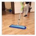 Mops | Gritt Commercial GRI17436T4PK 36 in. x 5 in. Microfiber Head 40 in. to 72 in. Silver Aluminum Handle Dust Mop with Telescopic Handle - Blue (4/Kit) image number 8