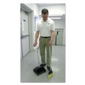 Cleaning & Janitorial Supplies | Unger EDTBG 12 in. W x 45 in. H Metal Telescopic Ergo Dust Pan with Broom - Gray/Silver image number 1
