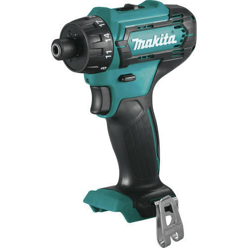 Drill Drivers | Makita FD10Z 12V max CXT Lithium-Ion Hex Brushless 1/4 in. Cordless Drill Driver (Tool Only) image number 0