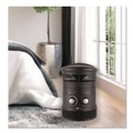 Portable Heaters | Alera HEFF360B 750W 8 in. x 8 in. x 12 in. 360-Degree Circular Fan Forced Heater - Black image number 2