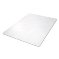 Office Jansan | Deflecto CM21242COM Economat 45 in. x 53 in. All Day Use Chair Mat Roll For Hard Floors - Clear image number 3