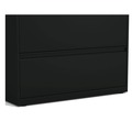  | Alera 25489 36 in. x 18.63 in. x 40.25 in. 3 Legal/Letter/A4/A5 Size Lateral File Drawers - Black image number 2