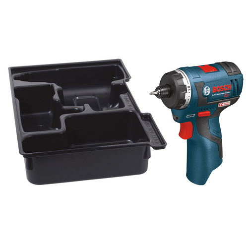 Drill Drivers | Bosch PS22BN 12V Max Lithium-Ion EC Brushless 2-Speed 1/4 in. Cordless Pocket Driver with L-BOXX Insert Tray (Tool Only) image number 0