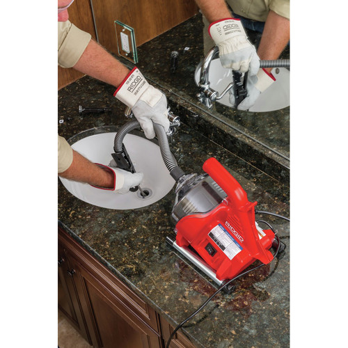 Red/Black for sale online RIDGID PowerClear Drain Cleaning Machine 