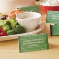 Office Jansan | Avery 05302 2 in. x 3.5 in. Small Tent Card - White (4 Cards/Sheet, 40 Sheets/Box) image number 6