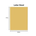 Art & Craft Paper | Universal UNV11205CT 8.5 in. x 11 in. 20 lbs. Bond Weight Deluxe Colored Paper - Goldenrod (10 Reams/Carton) image number 3