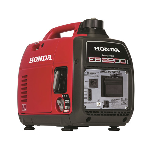 Inverter Generators | Honda 663570 EB2200i 120V 2200-Watt 0.95 Gallon Portable Industrial Inverter Generator with Co-Minder image number 0