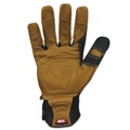 Ironclad RWG04L Ranchworx Leather Gloves - Large, Black/Tan (1-Pair) image number 1