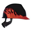 Hard Hats | MSA 10092015 Specialty V-Gard Protective Cap with Fas-Trac Suspension - Black Fire image number 3