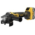 Angle Grinders | Factory Reconditioned Dewalt DCG410WW1R 20V MAX XR Lithium-Ion Brushless 4-1/2 in. to 5 in. Cordless Angle Grinder Kit with POWERPACK image number 3