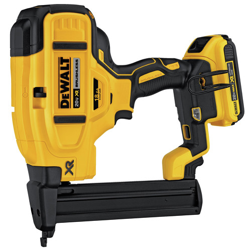 Dewalt 20V MAX Cordless Lithium Ion 18 Gauge Narrow Crown Stapler Kit