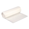 Trash Bags | Boardwalk Z4824LNKR01 High-Density Waste Can Liners 10 gal 8 mic 24 x 24 Natural (1000/Carton) image number 1
