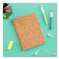 Office Jansan | Avery 74761 Ultra Tabs 1 in. x 1.5 in. 1/5-Cut Repositionable Mini Tabs - Assorted Pastel (40/Pack) image number 7