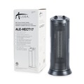 Space Heaters | Alera ALEHECT17 7.37 in. x 7.37 in. x 17.37 in. 1,500 Watts Mini Tower Ceramic Heater - Black image number 2