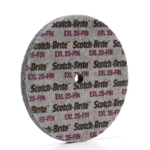 Grinding Wheels | 3M 7000028478 Scotch-Brite EXL Unitized Silicon Carbide 6 in. x 1/2 in. Deburring Wheel - Fine image number 0