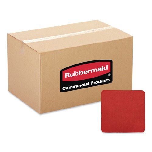 Percentage Off | Rubbermaid Commercial 1820581 16 in. x 16 in. Microfiber Cleaning Cloths - Pink (24/Pack) image number 0