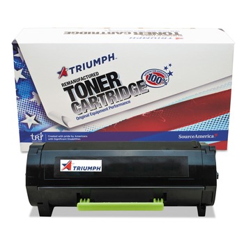 Triumph Remanufactured 50F0UA0 25,000 Page-Yield High-Yield Toner - Black