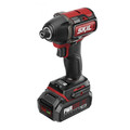 Impact Drivers | Skil ID573902 20V PWRCORE20 Brushless Lithium-Ion 1/4 in. Cordless Hex Impact Driver Kit with Automatic PWRJUMP Charger (2 Ah) image number 3