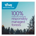 Cleaning Cloths | Viva 49413 11 in. x 5.9 in. 2-Ply Multi-Surface Cloth Choose-A-Sheet Kitchen Roll Paper Towels - White (24/Carton) image number 9