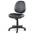 Office Jansan | Alera ALEIN4819 Interval Series 18.11 in. to 23.22 in. Seat Height Bonded Leather Swivel/Tilt Task Chair - Black image number 2
