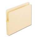 File Folders | Pendaflex 12832 3.5 in. Expansion Letter Size Convertible End Tab File Pockets - Manila (25/Box) image number 2